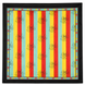 Multicoloured genuine silk scarf 100&times;100 cm Silk Route, item 3897
