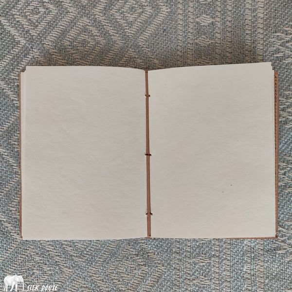 Блокнот із натуральної шкіри коричневий 18&times;13 см Silk Route, арт. 2448 2448 фото