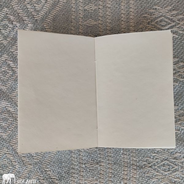 Блокнот із натуральної шкіри синій 16&times;11 см Silk Route, арт. 2452 2452 фото