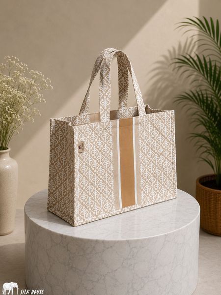 Juco bag Nordic Line 39x30x20cm Silk Route