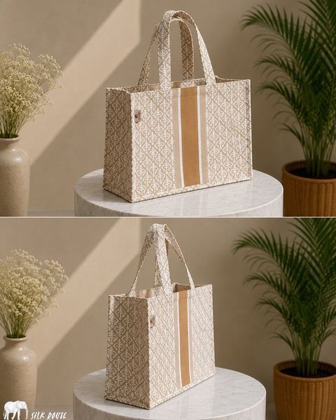 Juco bag Nordic Line 39x30x20cm Silk Route
