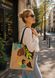 Jute bag Forest Song 36x38x12cm Silk Route