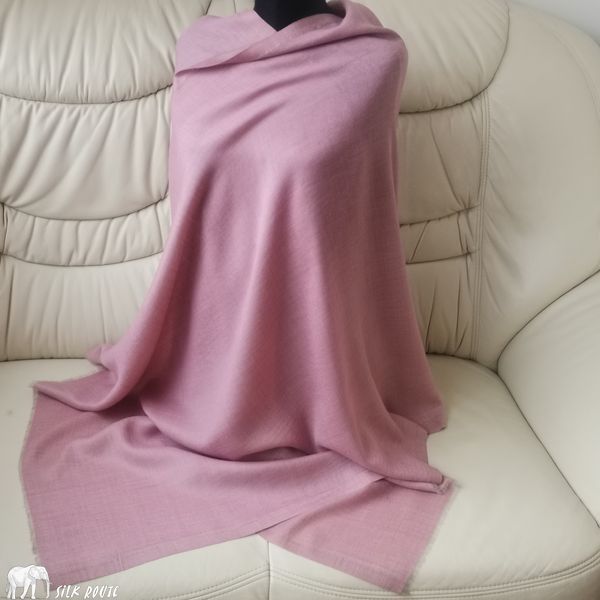 Silk Route cashmere scarf with silk