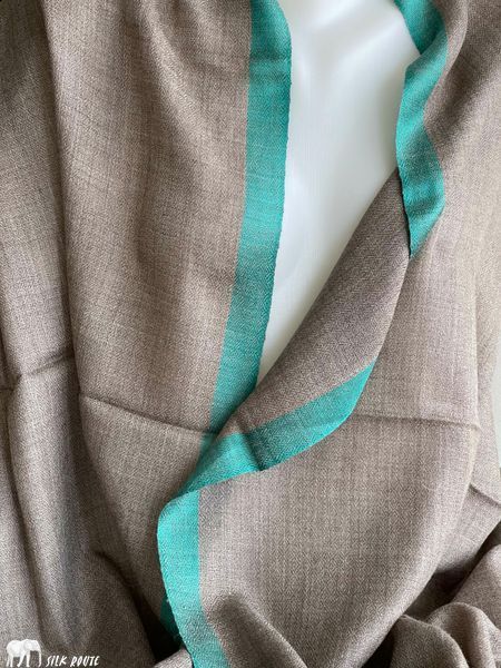 Silk Route cashmere scarf with silk
