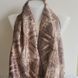 Silk Route cashmere shawl with silk embroidery