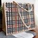 Сумка джутова Tartan 41х39х19см Silk Route 743 фото 2