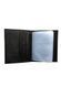 Black genuine leather card holder Silk Route